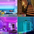 thumbnail image 5 of Yi Lighting LED, 49.2ft Smart RGB Strip Lights, Music-Synced Color Changing with Remote, App Control for Bedroom Home Kitchen Bar, 5 of 7