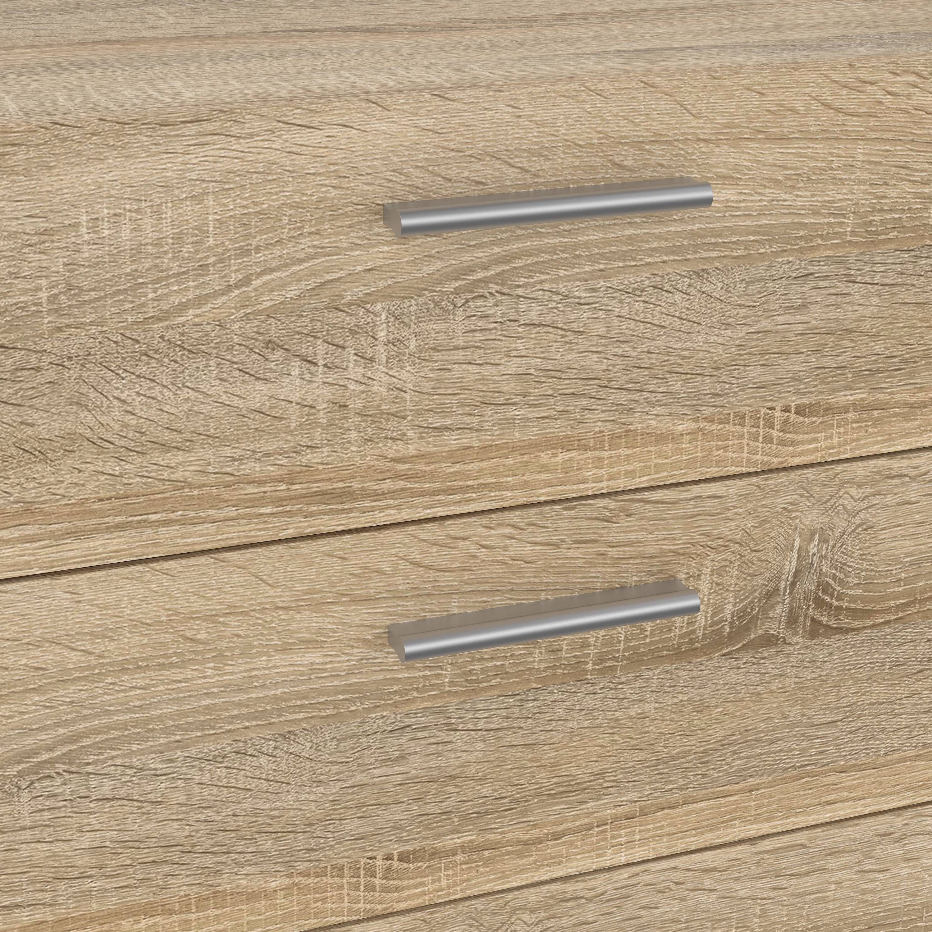 Tvilum Loft 8 Drawer Double Dresser for Adults, Oak Structure