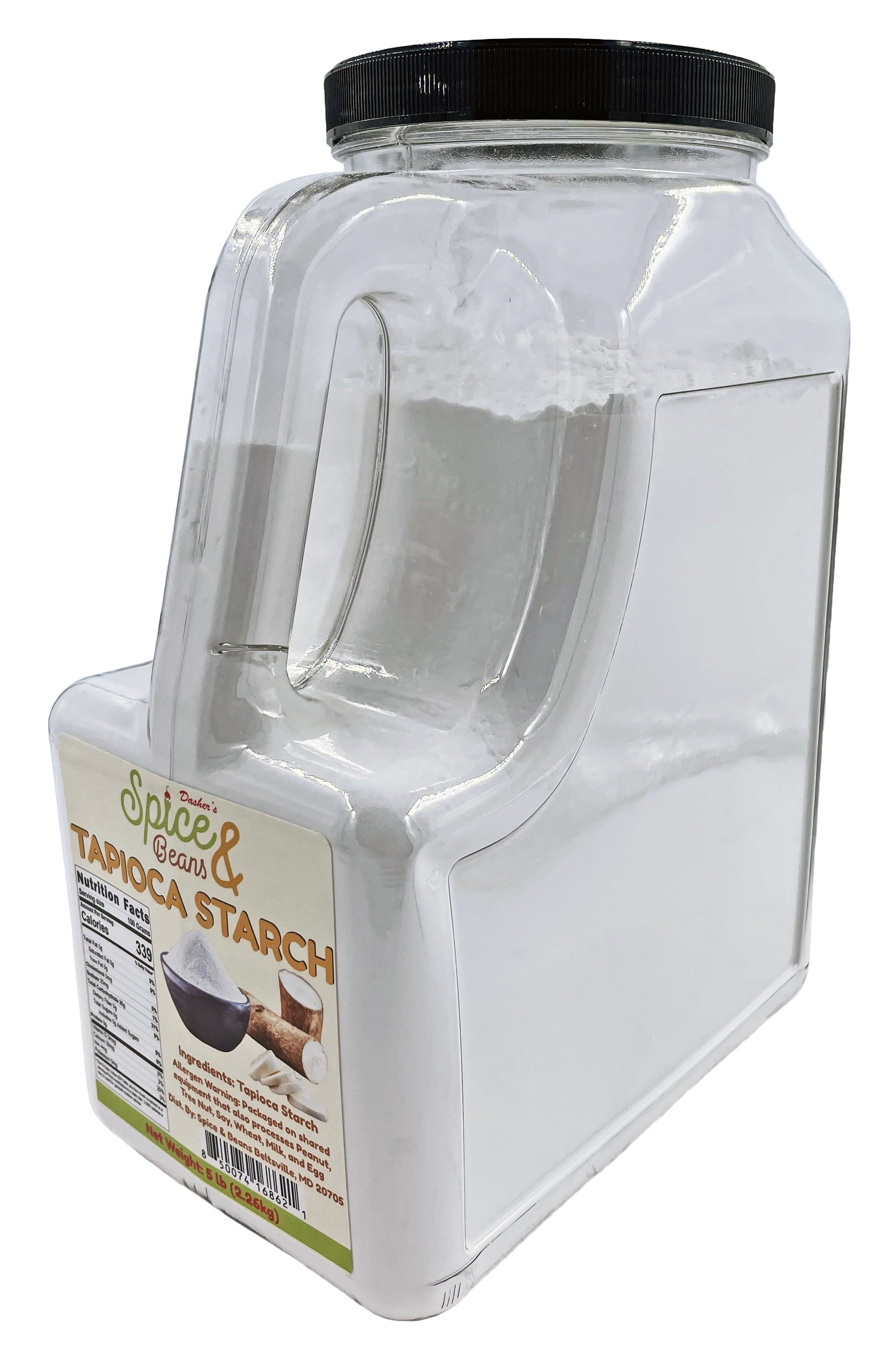 Tapioca Starch | Thickener | by Dasher's Spice & Beans | 5 lb