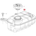 thumbnail image 3 of Reemplazo del tanque de expansión de desbordamiento del refrigerante Dontodent para Chevrolet Trax Gm Emcpre Vauxhall Mokka, blanco y negro Kuyhfg Sin marca, 3 of 5