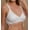 Natural, variant on Women's Cottonique W12225 Latex Free Organic Cotton Side-Tie Bra (Natural 36B)