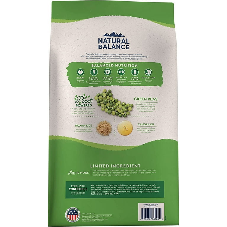 Natural balance limited ingredient puppy hot sale