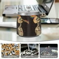 thumbnail image 6 of Yayeee Ashtray with Lid for Cigarette Smokeless Stainless Steel Home Ash Holder, Skeleton Stripes, 6 of 7