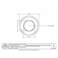 thumbnail image 4 of 0017688, (Pack of 3) M10-1.25 Pitch X 40mm Metric Titanium Socket Head Cap Screw, Grade 5 (Ti-6Al-4V), 4 of 5