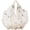 Apricot, variant on Pkhoxwe Embroidery Flower Handbag Transparent Mesh Shopping Bag Beach Mesh Tote Bag for Women Travel Shopping Daily Use
