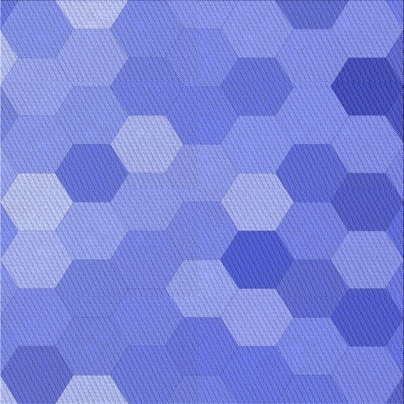 Ahgly Company Machine Washable Indoor Square Transitional Sky Blue Area Rugs, 8' Square