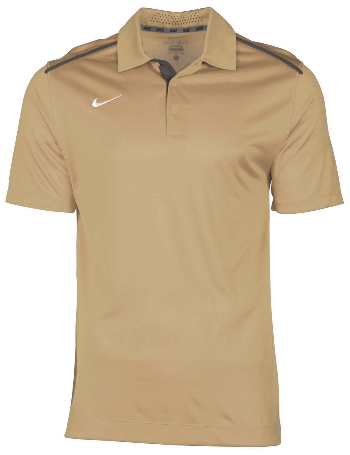 Nike Men's Team Sideline Elite Coaches Football Polo Shirt - Walmart.com