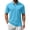 Sky Blue, variant on OIOLOYJM Mens Polo Shirts Short Sleeve Quick Dry Golf Shirt Athletic Business Work T-Shirt Workout Running Lightweight Top Black L