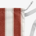 thumbnail image 2 of Simply Daisy Striate Stripe 28 x 36 in Orange Laundry Bag, 2 of 3