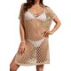 thumbnail image 1 of Vestidos de playa con cuello en V y manga corta para mujer Caqui CH Caqui CH Xishao ropa, 1 of 2