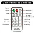thumbnail image 5 of Christmas Decorations Ornaments: Garland with LED Lights Battery Operated & Remote Control for Christmas Tree - Indoor Outdoor Decor (10FT X 2PCS), 5 of 7
