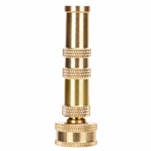 Zhejiang 20039-1 4" Heavy Duty Solid Brass Twist Garden Hose Nozzle - Quantity of 10