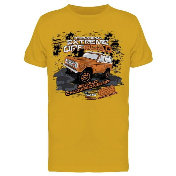Extreme Off Road. Sticker Tee Men's -Image by Shutterstock