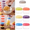 thumbnail image 2 of CUITING 4PCS /35ml Glass Meal Prep Containers with Lids  Round Glass Soup Bowl with Airtight Lids, 2 of 3
