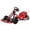 Red, variant on Go Kart, 36V Electric Go Kart for Kids, 16 MPH Drift Kart with 350W Motor, Drift/Sport Mode, Length Adjustment-Black,US Plug