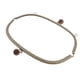 thumbnail image 5 of Arco de Cierre de Broche de Metal con Cabeza de de 24,5 Cm/9,64 Pulgadas para Bolso con Asa, Monedero Artesanal café perfecl Broche del beso del marco metálico, 5 of 8