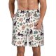 thumbnail image 1 of Fotbe Black Cat And Snake Trajes de Baño Estampados para Hombre, Shorts de Verano de Secado Rápido, Ropa de Playa, Bañadores-X-Large, 1 of 6