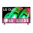 thumbnail image 1 of TV LG 55 Pulgadas OLED 4K SMART TV ThinQ AI OLED55A2BFA Negra, 1 of 4