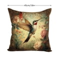 thumbnail image 2 of zhangmingg Peach Decorative Pillow Cover Soft Abstract Design Zipper Closure for Couch Sofa Bed, 2 of 2