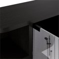 thumbnail image 5 of Tuhome Black Modern- Material -Engineered Wood Milan Medicine Cabinet, 5 of 8