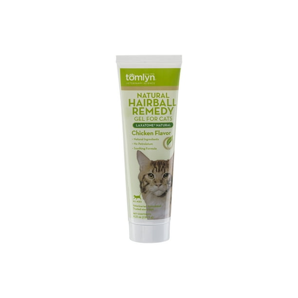 Tomlyn Laxatone Natural Hairball Remedy Supplement for Cats, Chicken