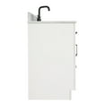 thumbnail image 5 of Ariel Hepburn 55 In. Rectangle Sink Vanity With Carrara White Countertop In White, 5 of 9
