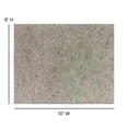 thumbnail image 6 of Emma + Oliver Non-Slip 1/4 Inch Thick Gray Multi-Surface Reversible 8' x 10' Area Rug Pad, 6 of 7
