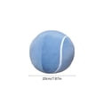 thumbnail image 3 of MMJ Simulated Tennis Ball Cushion Decorative Soft Plush Round Pillow for Home Sofa Chair Car Office Nap 7.87in, 3 of 6