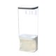 thumbnail image 1 of Contenedor de cereales para granos, dispensador de alimentos secos, organizador de cocina, montado en la pared 1500 ml, 1 of 7