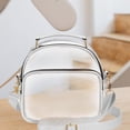 thumbnail image 1 of Bolso bandolera transparente Salvador con correa desmontable PVC, 1 of 10