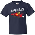 thumbnail image 3 of Inktastic Born to Race- Red Race Car Youth T-Shirt, 3 of 5