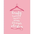 thumbnail image 2 of Designs, CAD 20x24 Black Ornate Wood Framed with Double Matting Museum Art Print Titled - Beauty in Pink, 2 of 4