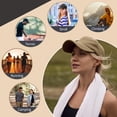 thumbnail image 3 of Bocaoying 3 Pack Washed Plain Baseball Cap, Comfortable Cotton Breathable Retro Adjustable Hats for Men and Women, for Running Workouts and Outdoor Activities All Seasons, 3 of 7
