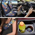 thumbnail image 2 of XYZCANDO Patriotic Eagle 14 Pieces Car Seat Covers Full Set Steering Wheel Cover Auto Center Console Pad Seat Belt Pads Headrest Covers Cup Coasters for Most Cars SUVs Sedans, 2 of 7