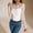 #White, variant on DPTALR Women's Lace Mesh Panel Long Sleeve Top, Slim Fit Round Neck Tee Shirt,Black,Women's Plus Size L