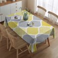 thumbnail image 2 of Vintage Rectangle Tablecloth 60x84 Inch, Flowers Boho Water Resistant Vinyl Washable Seasonal Table Cover for Thanksgiving Christmas Holiday Party Picnic Dinner Decor, 2 of 4