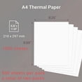 thumbnail image 2 of CHEERFUN 1000 Sheets A4 White Printer Paper 80gsm Copier Paper for Business and Office Use, 2 of 6