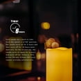 Outdoor Waterproof Flameless LED Pillar Candles with Timer Long Lasting