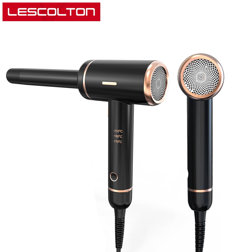 LESCOLTON Cold Air Curling Iron，prevents heat damage and protects hair