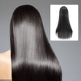 thumbnail image 4 of Seitruly Peluca chal largo y para mujer, colorido, media mano, alta temperatura, cubierta frontal de seda, disfraz sintético, Cosplay falso Cuidado del cabello Marrón claro Seitruly CE015081-03, 4 of 6