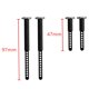 thumbnail image 4 of 2X Columna de Carcasa de Montaje Poste de Cuerpo Extendido Delantero Y Trasero de Metal con Imán para 1/10 RC Coche de Orugas Axial SCX10 II 90046, 4 of 5