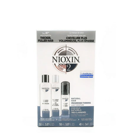 NIOXIN System 2 Trial Kit New Package Natural Hair/Progressed