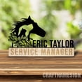 thumbnail image 3 of Craftnamesign Custom Wooden Veterinarian Desk Name Plate, Veterinarian Metal Nameplate for desk, 3 of 5