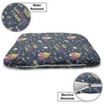 thumbnail image 3 of Cartoon Pet Bed, Minimal Items Unicorns Time Wording and Rainbow Maned Horned Horse, Chew Resistant Pad for Dogs and Cats Cushion with Removable Cover, 24" x 39", Multicolor, by Ambesonne, 3 of 4