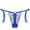 Blue, variant on Bigersell Cotton Cheeky Underwear for Women Clearance Women Underwear Cotton Thong Panty Style P-1073 Nylon Period Panties Thongs Ladies Briefs Mid Waist Women's Briefs Wine One Size