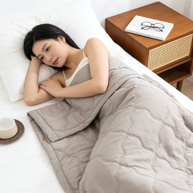 Manta: colcha, microfibra ligera y lavable para verano fresca para cama de residencia y piso, colcha fina y transpirable para camas dobles