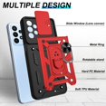 thumbnail image 4 of Funda ATUMP para Samsung Galaxy A23 5G, a prueba de golpes, con forma de anillo rojo, 4 of 8