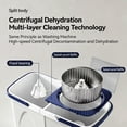 thumbnail image 5 of Spin Mop Bucket with Wringer, Mop with Bucket Set Includes 3 Replacement Pads, Durable Mop Bucket for Home Floor Cleaning, 5 of 9