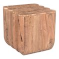 thumbnail image 2 of Moe's Home Collection Punyo Punyo Accent Table Natural Wood Side Tables, 2 of 4