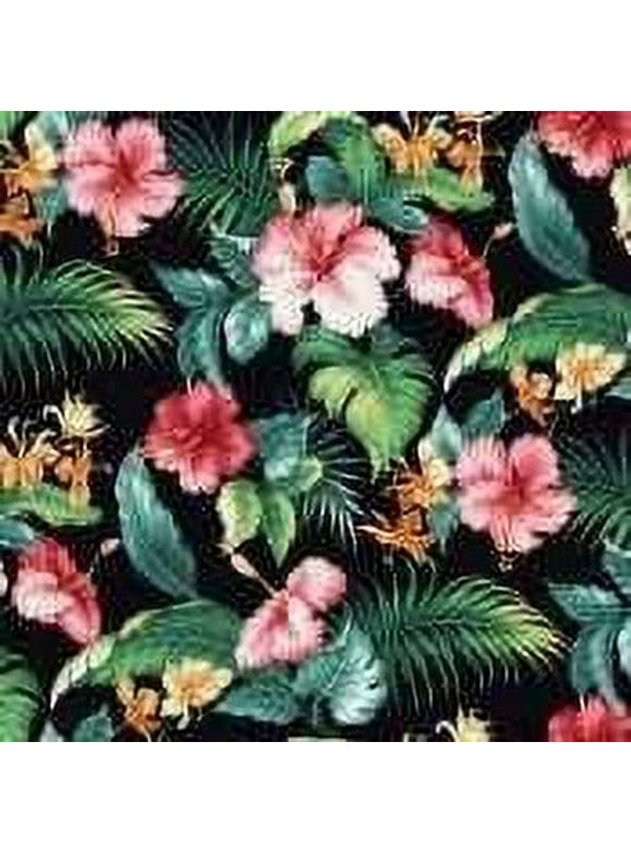 Springs Creative Tropical Paradise 100% Cotton Fabric sold by the yard